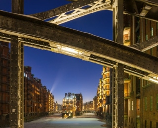 und fluss: Hamburger Speicherstadt