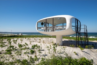 Architekturaufnahme Rettungsturm und Standesamt in Binz auf Rügen