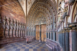 hauptportal des freiburger münsters