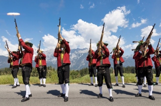 tirol: herz-jesu-prozession