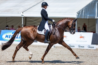 lisa müller beim grand prix der dressurreiter in donaueschingen